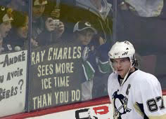 Ray Charles sees more ICE Time Offensive Hockey Puck