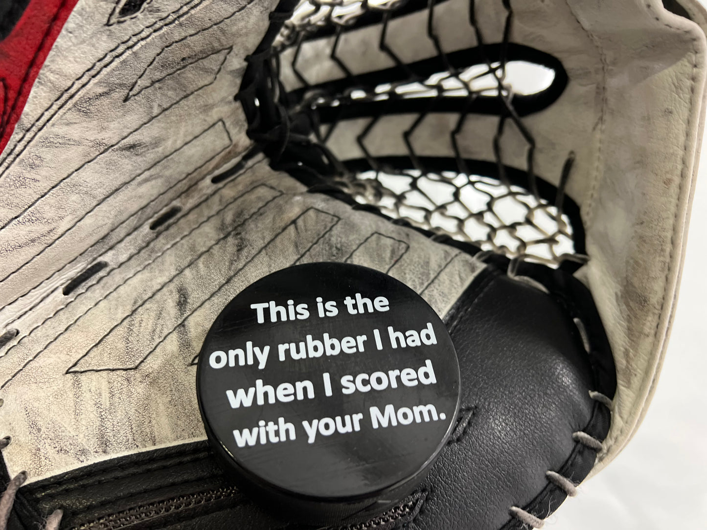 Hockey Player's Mom Offensive Puck