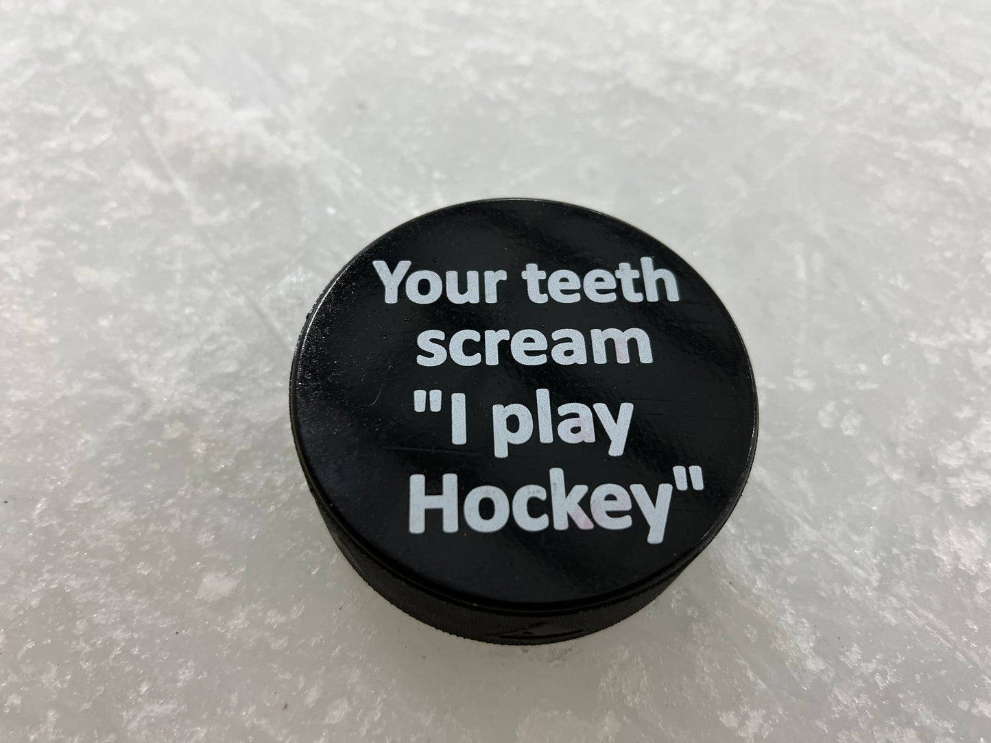 Hockey Teeth Puck